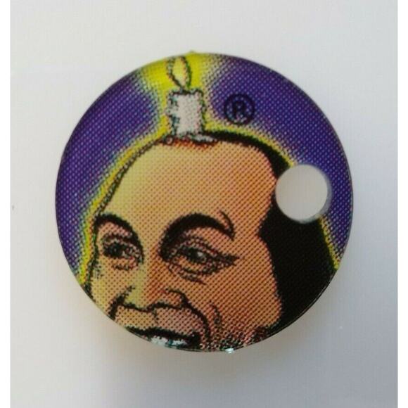 Ripley's Believe It or Not Pinball Plastic Keychain Original NOS 2004 Promo Man - Picture 1 of 5